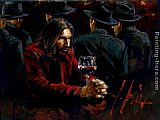 man at bar III by Fabian Perez